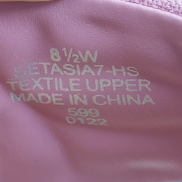 Easy Spirit Tasia Crossband Slip-on Sandal Light Purple/Rose Women's Size 8.5W - Picture 10 of 10